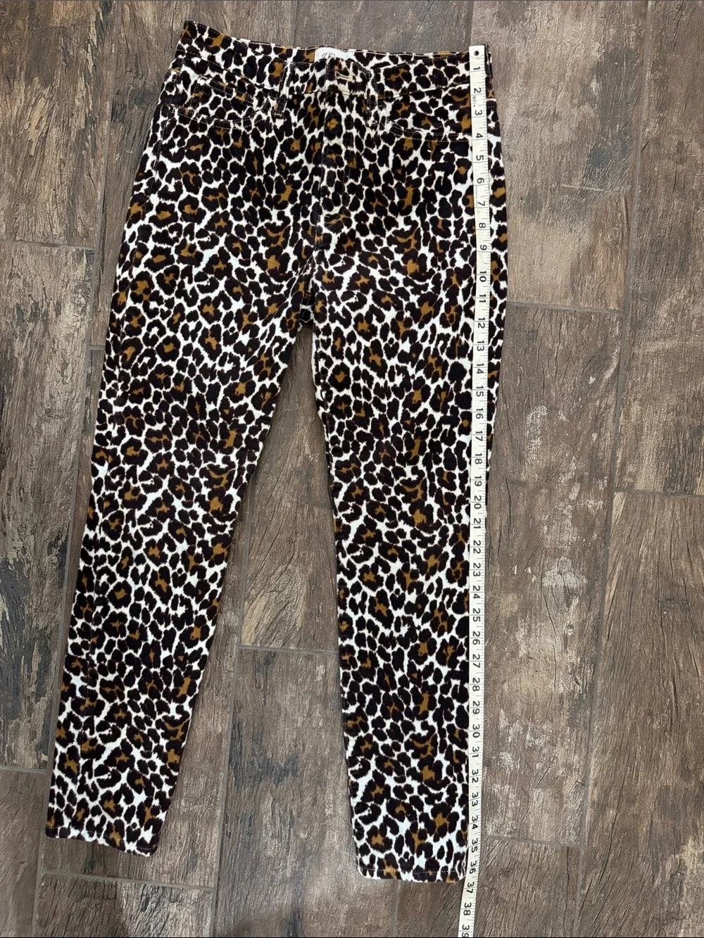 💕 J CREW Leopard Corduroy Pants ✨